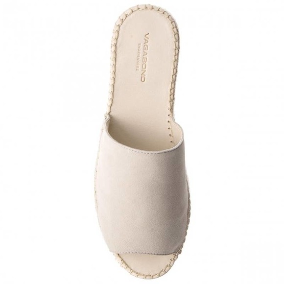 Vagabond Tan Suede Platform Espadrilles Sandals - Picture 2 of 12